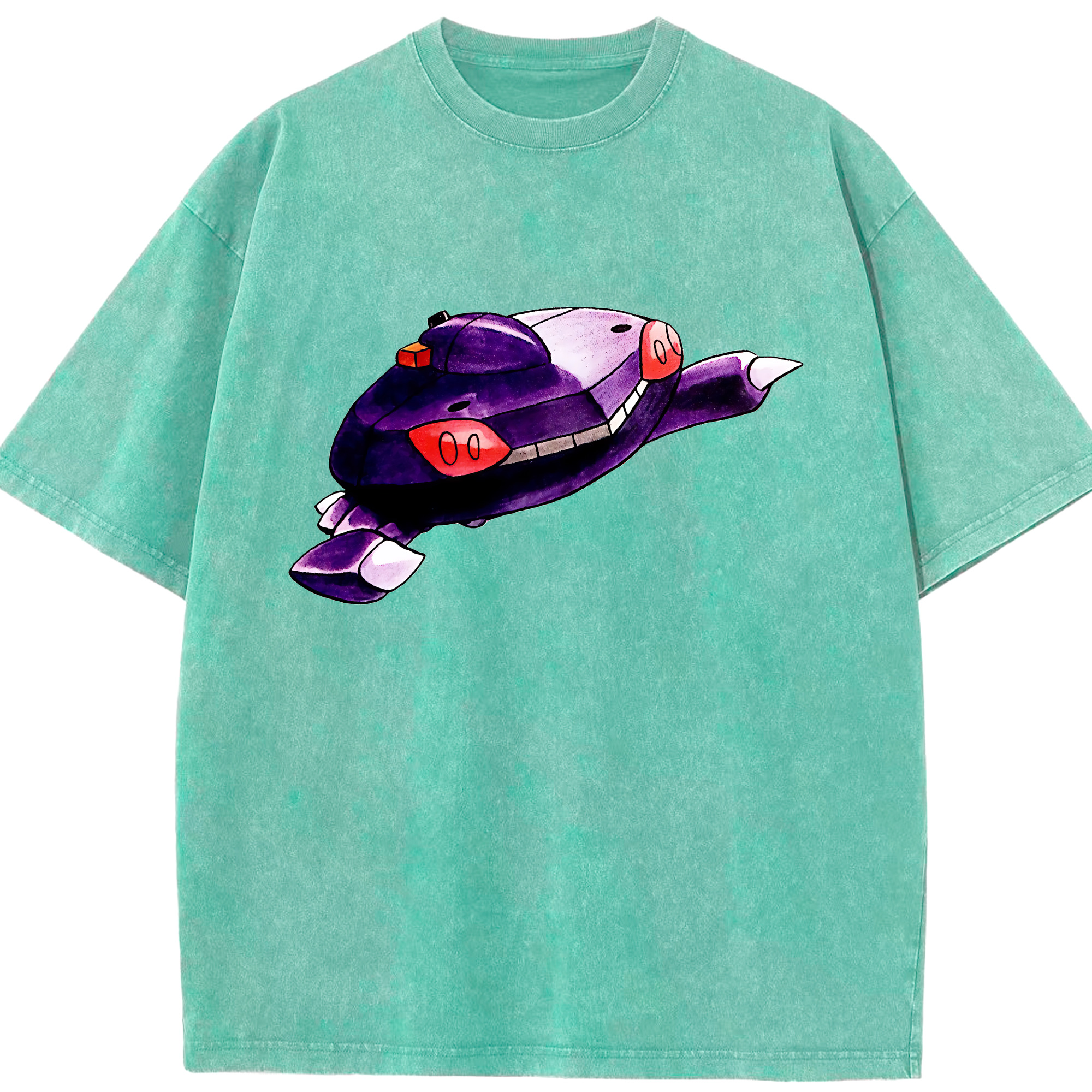 （画像用） ポケットモンスター Pokémon 綿100% ヴィンテージ風 半袖Tシャツ（フロントプリント）